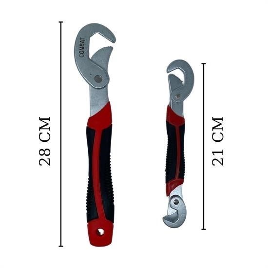Çok Fonksiyonlu Ergonomik Ayarlanabilir Büyük Küçük Akıllı Pense Anahtar 2li Set Çok Fonksiyonlu Ergonomik Ayarlanabilir Büyük Küçük Akıllı Pense Anahtar 2li Set