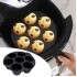 7 Gözlü Silikon Çok Amaçlı Airfryer Muffin Cupcake Kek ve Çörek Pişirme Kalıbı
