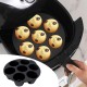 7 Gözlü Silikon Çok Amaçlı Airfryer Muffin Cupcake Kek ve Çörek Pişirme Kalıbı 7 Gözlü Silikon Çok Amaçlı Airfryer Muffin Cupcake Kek ve Çörek Pişirme Kalıbı