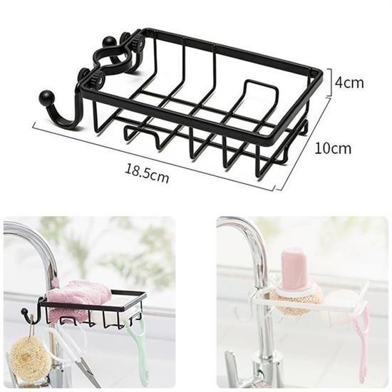 Paslanmaz Çelik Mutfak Banyo Musluğuna Sabitlenebilir Sabunluk Paslanmaz Çelik Mutfak Banyo Musluğuna Sabitlenebilir Sabunluk