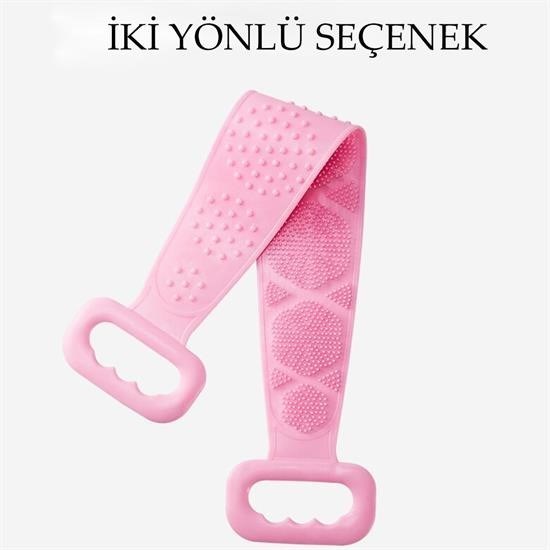 Çift Taraflı Banyo Hamam Lifi Silikon Masajlı Yumuşak Duş Lifi Uzun Ömürlü Hazır Banyo Keses Çift Taraflı Banyo Hamam Lifi Silikon Masajlı Yumuşak Duş Lifi Uzun Ömürlü Hazır Banyo Keses