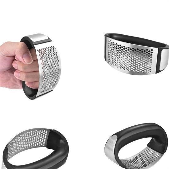 Yeni Sarımsak Ezici Paslanmaz Çelik Garlic Press Yeni Sarımsak Ezici Paslanmaz Çelik Garlic Press