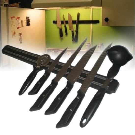 Mıknatıslı Paslanmaz Duvar Bıçak Askısı Standı 55 Cm Aparat Mıknatıslı Paslanmaz Duvar Bıçak Askısı Standı 55 Cm Aparat