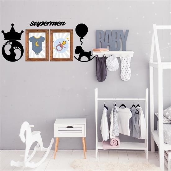 DECO103 Supermen Dekoratif Duvar Süsü Tablo Aksesuar Ahşap Tasarım Hediye Pano Sticker Seti DECO103 Supermen Dekoratif Duvar Süsü Tablo Aksesuar Ahşap Tasarım Hediye Pano Sticker Seti