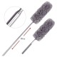 140 Cm Teleskopik Uzatılabilir Mikrofiber Yumuşak Başlıklı Gri Toz Alma Fırçası Toz Püskülü 140 Cm Teleskopik Uzatılabilir Mikrofiber Yumuşak Başlıklı Gri Toz Alma Fırçası Toz Püskülü