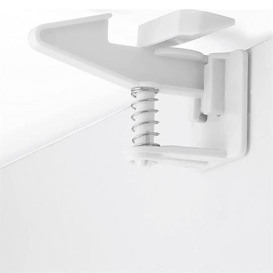 Bebek Çocuk Güvenliği Korumalı Yapışkan Çekmece ve Dolap İçin Tutucu Gizli Güvenlik Kilidi Bebek Çocuk Güvenliği Korumalı Yapışkan Çekmece ve Dolap İçin Tutucu Gizli Güvenlik Kilidi