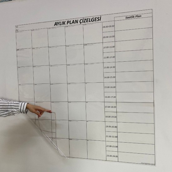 Aylık Planlayıcı Manyetik Duvar Stickerı Takvim Plan Çizelgesi Aylık Planlayıcı Manyetik Duvar Stickerı Takvim Plan Çizelgesi