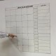 Aylık Planlayıcı Manyetik Duvar Stickerı Takvim Plan Çizelgesi Aylık Planlayıcı Manyetik Duvar Stickerı Takvim Plan Çizelgesi