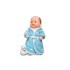 Decotown Hediyelik Sevimli Mavi Bebek Biblo Polyester Süs Eşyası