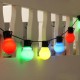 Dekoratif Minik Top 40 Ledli Dekoratif Dolama Led Işık (RGB) Dekoratif Minik Top 40 Ledli Dekoratif Dolama Led Işık (RGB)