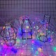 Pilli Renkli Peri Led Işık Dekoratif Aydınlatma 5 Metre RGB Led Pilli Renkli Peri Led Işık Dekoratif Aydınlatma 5 Metre RGB Led