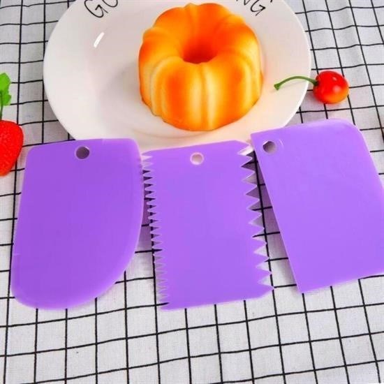 Pasta Hamur Şekillendirici Spatula Kesici Kazıyıcı Dekoratör Set Pasta Hamur Şekillendirici Spatula Kesici Kazıyıcı Dekoratör Set