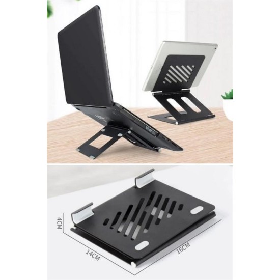 Ayarlanabilir Metal Dizüstü Destek Tabanı Katlanabilir Taşınabilir Laptop Sehpası Standı Ayarlanabilir Metal Dizüstü Destek Tabanı Katlanabilir Taşınabilir Laptop Sehpası Standı