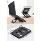 Ayarlanabilir Metal Dizüstü Destek Tabanı Katlanabilir Taşınabilir Laptop Sehpası Standı Ayarlanabilir Metal Dizüstü Destek Tabanı Katlanabilir Taşınabilir Laptop Sehpası Standı