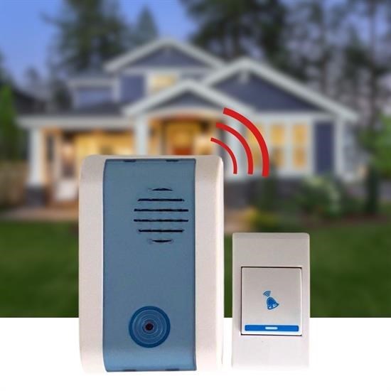 Wireless Bağlantılı Ev, Ofis, Daire veya Bahçe Kapıları İçin Kablosuz Kapı Zili Wireless Bağlantılı Ev, Ofis, Daire veya Bahçe Kapıları İçin Kablosuz Kapı Zili