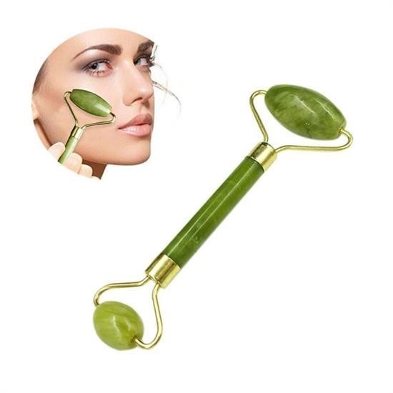 Özel Süngerli Kutusunda Kırılmaz Çift Taraflı 2li Cilt Yüz Masaj Aleti Jade Roller Yeşim Taş Özel Süngerli Kutusunda Kırılmaz Çift Taraflı 2li Cilt Yüz Masaj Aleti Jade Roller Yeşim Taş