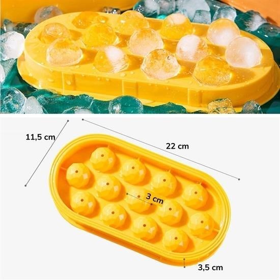 13 Bölmeli Kristal Buz Yapma Kalıbı 13 Bölmeli Kristal Buz Yapma Kalıbı