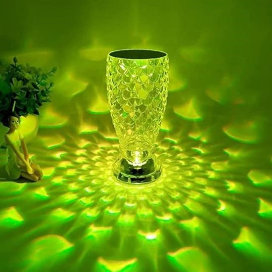 Balık Süzgeç Model USB Şarjlı Kumandalı 16Farklı Işık Modlu Masa Üstü Kristal Akrilik Led Balık Süzgeç Model USB Şarjlı Kumandalı 16Farklı Işık Modlu Masa Üstü Kristal Akrilik Led