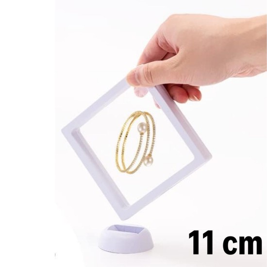 11x11cm Standlı 3D Takı Ziynet Hatıra Koleksiyon Saklama Kutusu Şeffaf Film Çerçevesi 11x11cm Standlı 3D Takı Ziynet Hatıra Koleksiyon Saklama Kutusu Şeffaf Film Çerçevesi