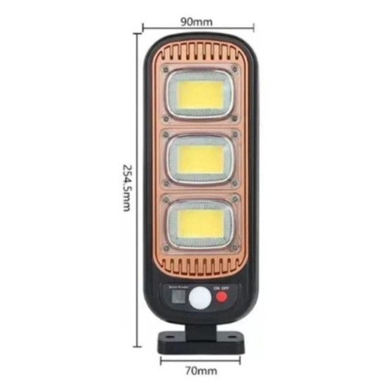 Sensörlü Güneş Enerjisi İle Şarj Olabilen Duvara Monte Solar Aydınlatma GL-84069 Sensörlü Güneş Enerjisi İle Şarj Olabilen Duvara Monte Solar Aydınlatma GL-84069
