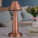 Çatı Model Bronz Renk Şarjlı Dokunmatik 3 Renkli LED Masa Lambası Çatı Model Bronz Renk Şarjlı Dokunmatik 3 Renkli LED Masa Lambası
