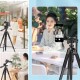 Telefon ve Fotoğraf Makinası Takılabilen Bluetooth Kumandalı 146 cm Tripod Telefon ve Fotoğraf Makinası Takılabilen Bluetooth Kumandalı 146 cm Tripod