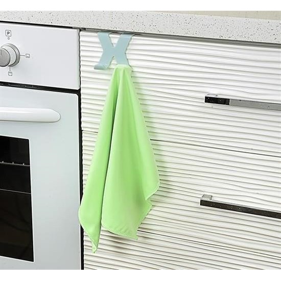 Mutfak Banyo Dolap Kapağına Takılan Meta Havlu Askılığı Aparatı Mutfak Banyo Dolap Kapağına Takılan Meta Havlu Askılığı Aparatı