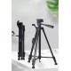 Telefon ve Fotoğraf Makinası Takılabilen Bluetooth Kumandalı 146 cm Tripod Telefon ve Fotoğraf Makinası Takılabilen Bluetooth Kumandalı 146 cm Tripod