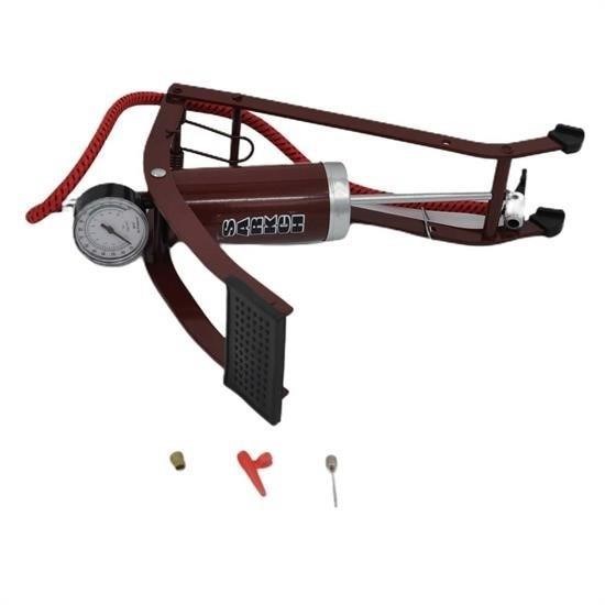 Basınç Göstergeli Ayak Pompası Araba Bisiklet Motor Lastik Pompası Basınç Göstergeli Ayak Pompası Araba Bisiklet Motor Lastik Pompası