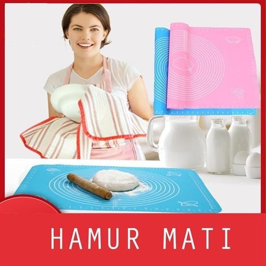 40*50 cm Silikon Ölçekli Kullanımı Kolay Hamur Açma Matı Ekmek Mantı Makarna Hamuru Yoğurma 40*50 cm Silikon Ölçekli Kullanımı Kolay Hamur Açma Matı Ekmek Mantı Makarna Hamuru Yoğurma