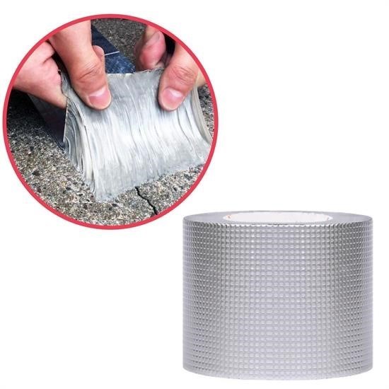 Yüksek Sıcaklık Dayanan Su Geçirmez Çatı Boru Duvar Çatlak Onarıcı Yapışkan Bant Folyo 5 cm Yüksek Sıcaklık Dayanan Su Geçirmez Çatı Boru Duvar Çatlak Onarıcı Yapışkan Bant Folyo 5 cm