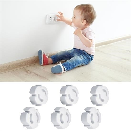 Bebek Çocuk Priz Koruma Kapağı (6 Adet) Çocuk Güvenliği, Priz Muhafazası, Priz Kapatıcı Bebek Çocuk Priz Koruma Kapağı (6 Adet) Çocuk Güvenliği, Priz Muhafazası, Priz Kapatıcı