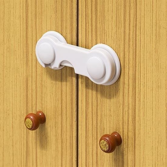 Bebek Çocuk Güvenliği Çekmece ve Dolap İçin Kendiliğinde Yapışkanlı Vidasız Kapak Kilidi Bebek Çocuk Güvenliği Çekmece ve Dolap İçin Kendiliğinde Yapışkanlı Vidasız Kapak Kilidi