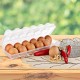 12li Şeffaf Kapaklı Kilitli Yumurta Saklama Kabı Kutusu Aparatı 12li Şeffaf Kapaklı Kilitli Yumurta Saklama Kabı Kutusu Aparatı