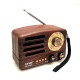 Küçük Boy Retro, Nostaljik, Ahşap Tasarım Bluetooth Hoparlörlü, Şarjlı, Taşınabilir Büyük Döndürülebilen Düğmeli FM/AM Destekli Radyo NS3380 Küçük Boy Retro, Nostaljik, Ahşap Tasarım Bluetooth Hoparlörlü, Şarjlı, Taşınabilir Büyük Döndürülebilen Düğmeli FM/AM Destekli Radyo NS3380