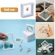 9x9 cm Standlı 3D Takı Ziynet Hatıra Koleksiyon Saklama Kutusu Şeffaf Film Çerçevesi 9x9 cm Standlı 3D Takı Ziynet Hatıra Koleksiyon Saklama Kutusu Şeffaf Film Çerçevesi