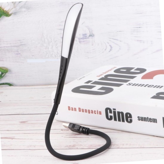USB Girişli 14 Ledli 3 Kademeli Dokunmatik Masa/Kitap Okuma Lambası Ledi Siyah USB Girişli 14 Ledli 3 Kademeli Dokunmatik Masa/Kitap Okuma Lambası Ledi Siyah