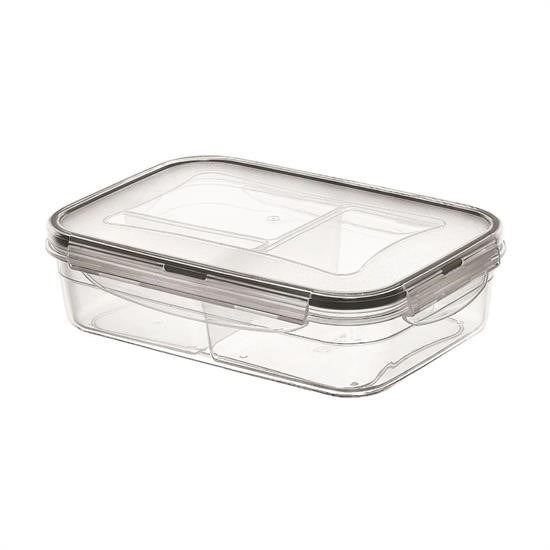3 Bölmeli Kilitli Kapaklı 1 Litre Erzak Saklama Kabı LC-510 3 Bölmeli Kilitli Kapaklı 1 Litre Erzak Saklama Kabı LC-510