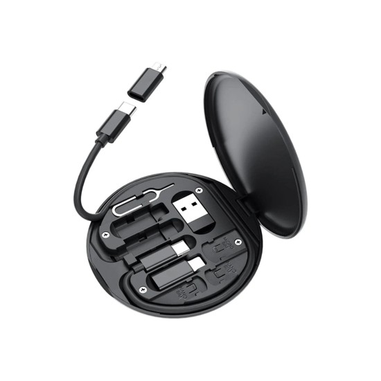 60w Destekli Kablo Kutusu Seyahat Kablo Seti 5'i 1 arada USB Type-C Şarj Kablosu Seti 60w Destekli Kablo Kutusu Seyahat Kablo Seti 5'i 1 arada USB Type-C Şarj Kablosu Seti