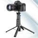Fotoğraf Makinası ve Telefon Takılabilen 2si 1 Arada 2.2m Uzayan Selfie Çubuğu Kumandalı Tripod Fotoğraf Makinası ve Telefon Takılabilen 2si 1 Arada 2.2m Uzayan Selfie Çubuğu Kumandalı Tripod
