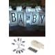 10lu Lightbox Işıklı Harf Mesaj Panosu Dekoratif Harf Işık Zinciri 10lu Lightbox Işıklı Harf Mesaj Panosu Dekoratif Harf Işık Zinciri