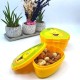 2'li İç İçe Geçebilen Armut Model Saklama ve Beslenme Kabı Seti (550 ml + 250 ml) 2'li İç İçe Geçebilen Armut Model Saklama ve Beslenme Kabı Seti (550 ml + 250 ml)