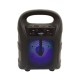Tutmalı Mini Hoparlör Işıklı Taşınabilir Bluetooth Wireless Radyolu Sd Kart ve USB Girişli Hoparlör Tutmalı Mini Hoparlör Işıklı Taşınabilir Bluetooth Wireless Radyolu Sd Kart ve USB Girişli Hoparlör