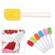 Dekoratif Renkli Silikon Spatula Pratik Sevimli Spatula Kaşık Dekoratif Renkli Silikon Spatula Pratik Sevimli Spatula Kaşık