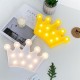 3D Dekoratif Pilli Kraliçe Tacı Model Led Masa ve Gece Lambası 3D Dekoratif Pilli Kraliçe Tacı Model Led Masa ve Gece Lambası