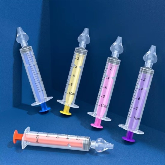 Yeniden Kullanılabilir, Manuel Burun Temizleyici 10ml Kapasiteli Burun Açıcı Şırınga Yeniden Kullanılabilir, Manuel Burun Temizleyici 10ml Kapasiteli Burun Açıcı Şırınga