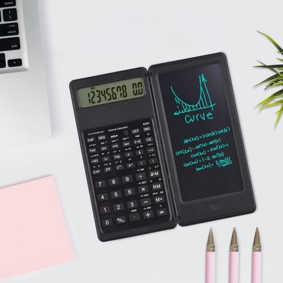 Silinebilir LCD Yazı Tabletli,Kalemli Katlanabilir Bilimsel Hesap Makinesi Silinebilir LCD Yazı Tabletli,Kalemli Katlanabilir Bilimsel Hesap Makinesi