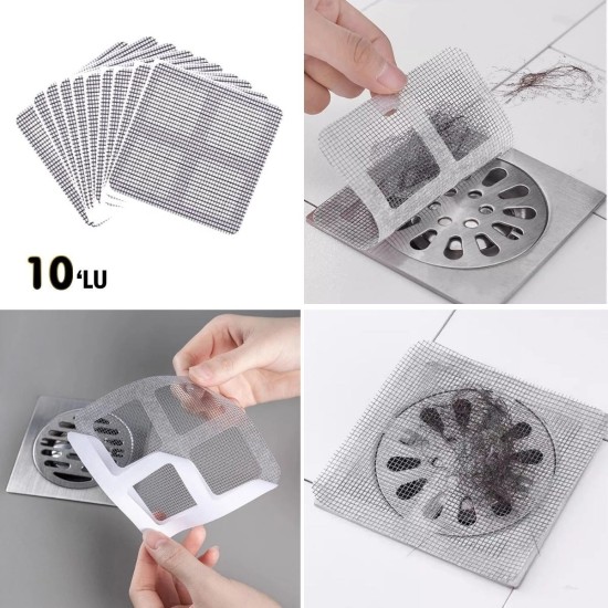 10'lu Banyo ve Mıutfak Lavabo Koku Önleyici ve Haşere Böcek Önleyici Gider Filtresi 10'lu Banyo ve Mıutfak Lavabo Koku Önleyici ve Haşere Böcek Önleyici Gider Filtresi