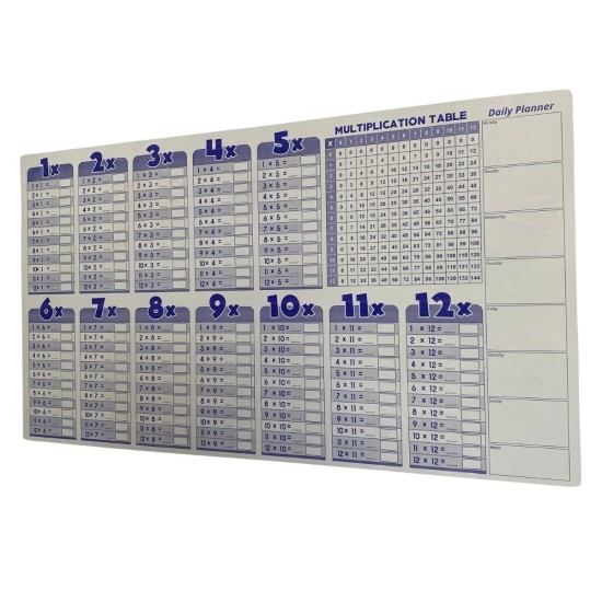 Statik Akıllı Kağıt Ingilizce Çarpım Tablosu 100x56 Cm(1 Adet Silgili Kalemli) Statik Akıllı Kağıt Ingilizce Çarpım Tablosu 100x56 Cm(1 Adet Silgili Kalemli)