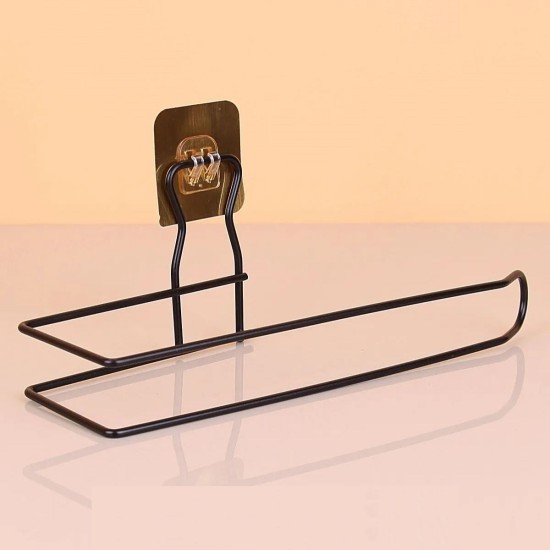 Kendiliğinden Yapışkanlı Krom Paslanmaz Metal Havlu Kağıtlık Aparatı Kendiliğinden Yapışkanlı Krom Paslanmaz Metal Havlu Kağıtlık Aparatı